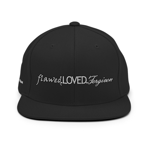 flawed.LOVED.Forgiven Snapback - Navy | Black | Black/Grey