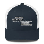 Love God Trucker - Black/White | Navy/White | Orange/Khaki