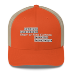 Love God Trucker - Black/White | Navy/White | Orange/Khaki