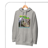 Toss Out Fear Hoodie - White | Grey