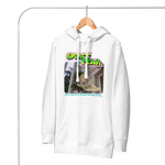 Toss Out Fear Hoodie - White | Grey