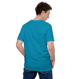 Fear All Over Panel Tee - Aqua | Maroon | Mustard