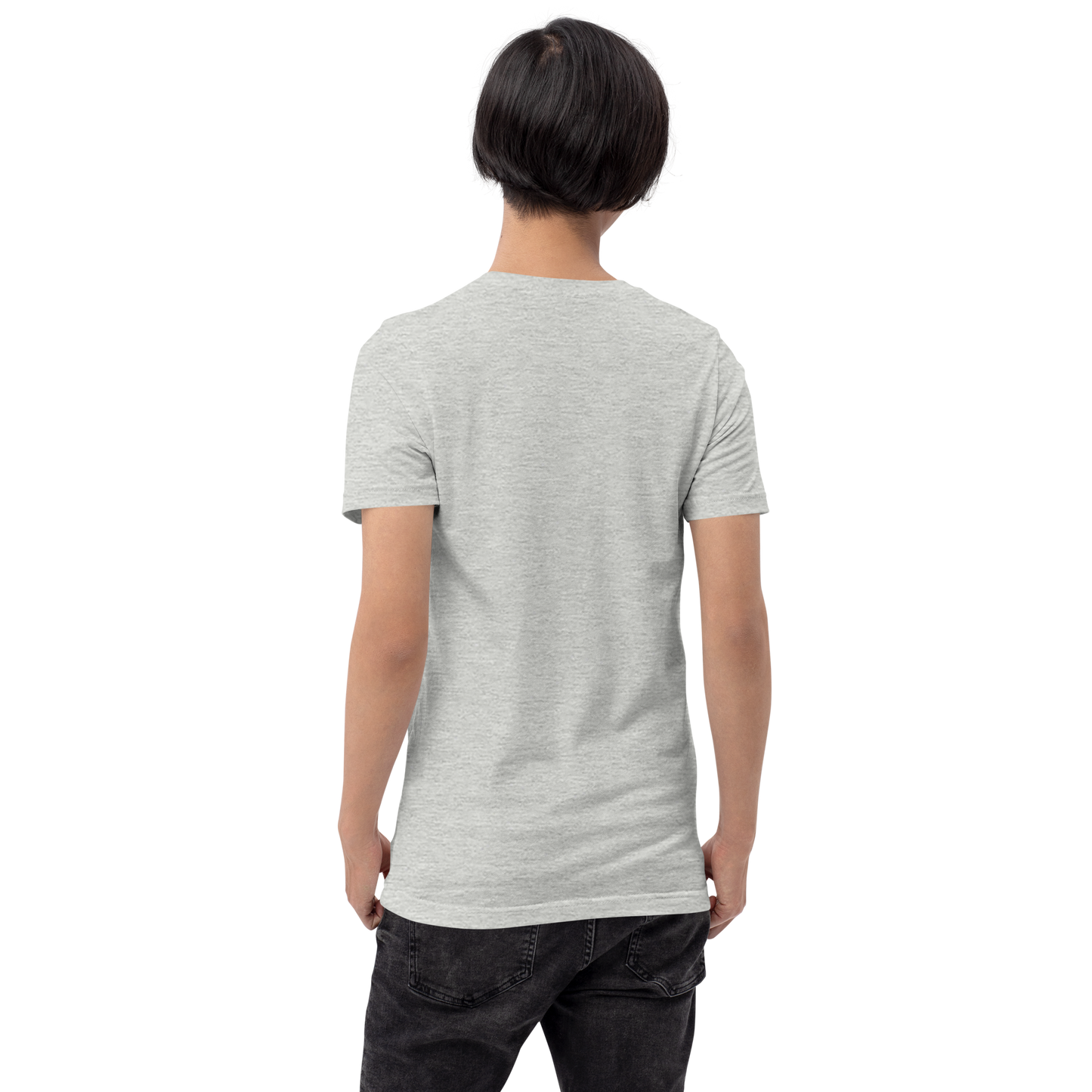 Toss Out Fear Tee - White | Grey