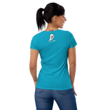 flawed.LOVED.Forgiven Womens Tee - Black | Royal | Caribbean