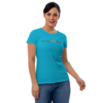 flawed.LOVED.Forgiven Womens Tee - Black | Royal | Caribbean
